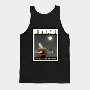 Dylan's Music Poster Tank Top